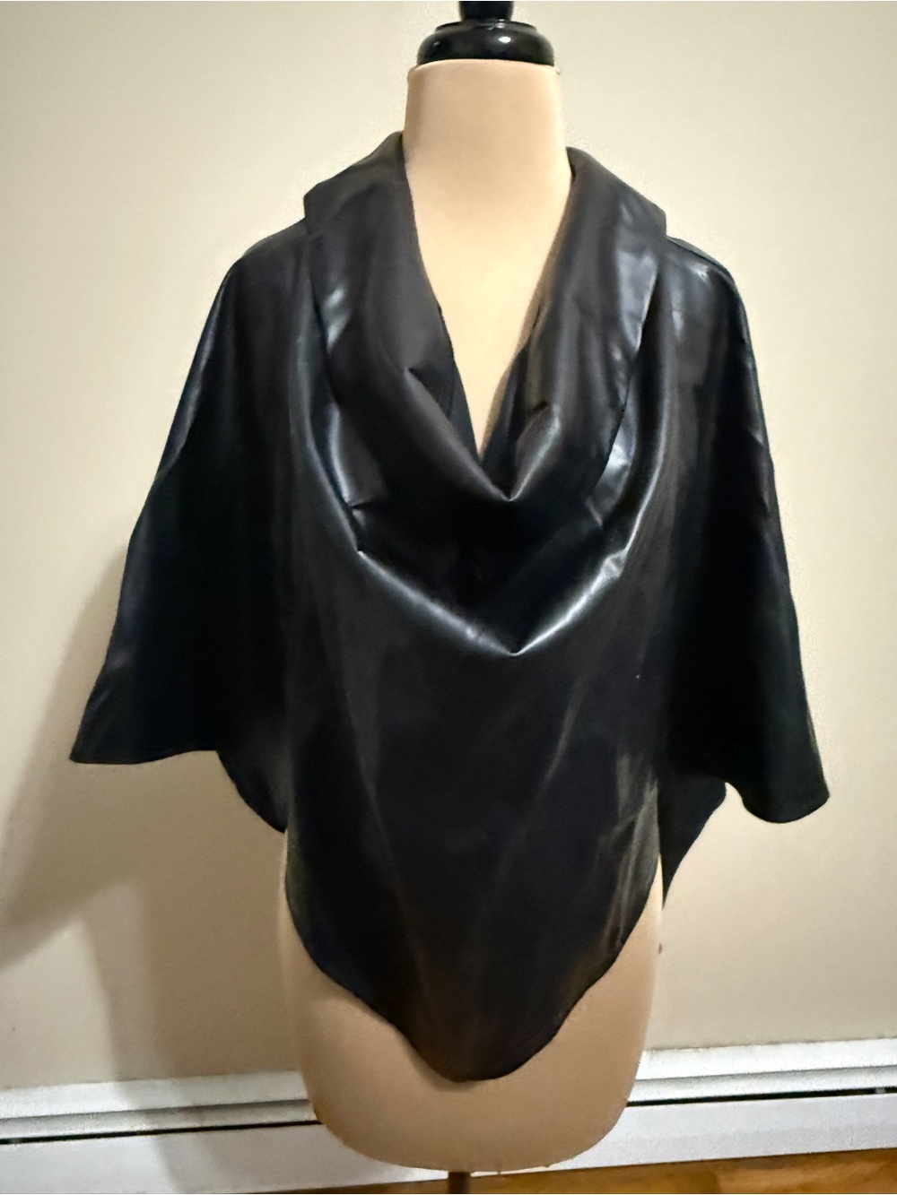 Cowl neck cape. New no tags. - Picture 7 of 8